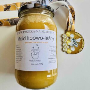 Miód leśno-lipowy 0,9l 1,5kg z 2024