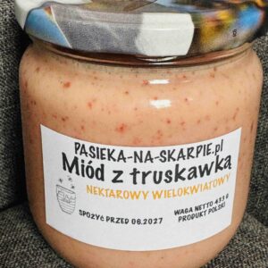 Miód leśny kremowany z truskawką 2025