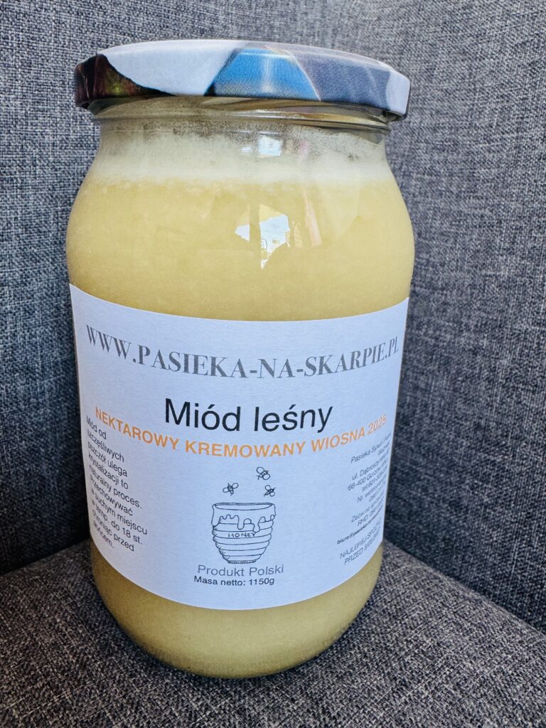 Miód kremowany z Pasieka Na Skarpie