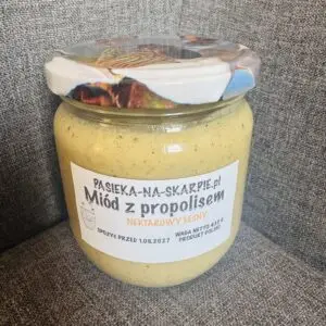 Miód z propolisem 3% z Pasieki Na Skarpie