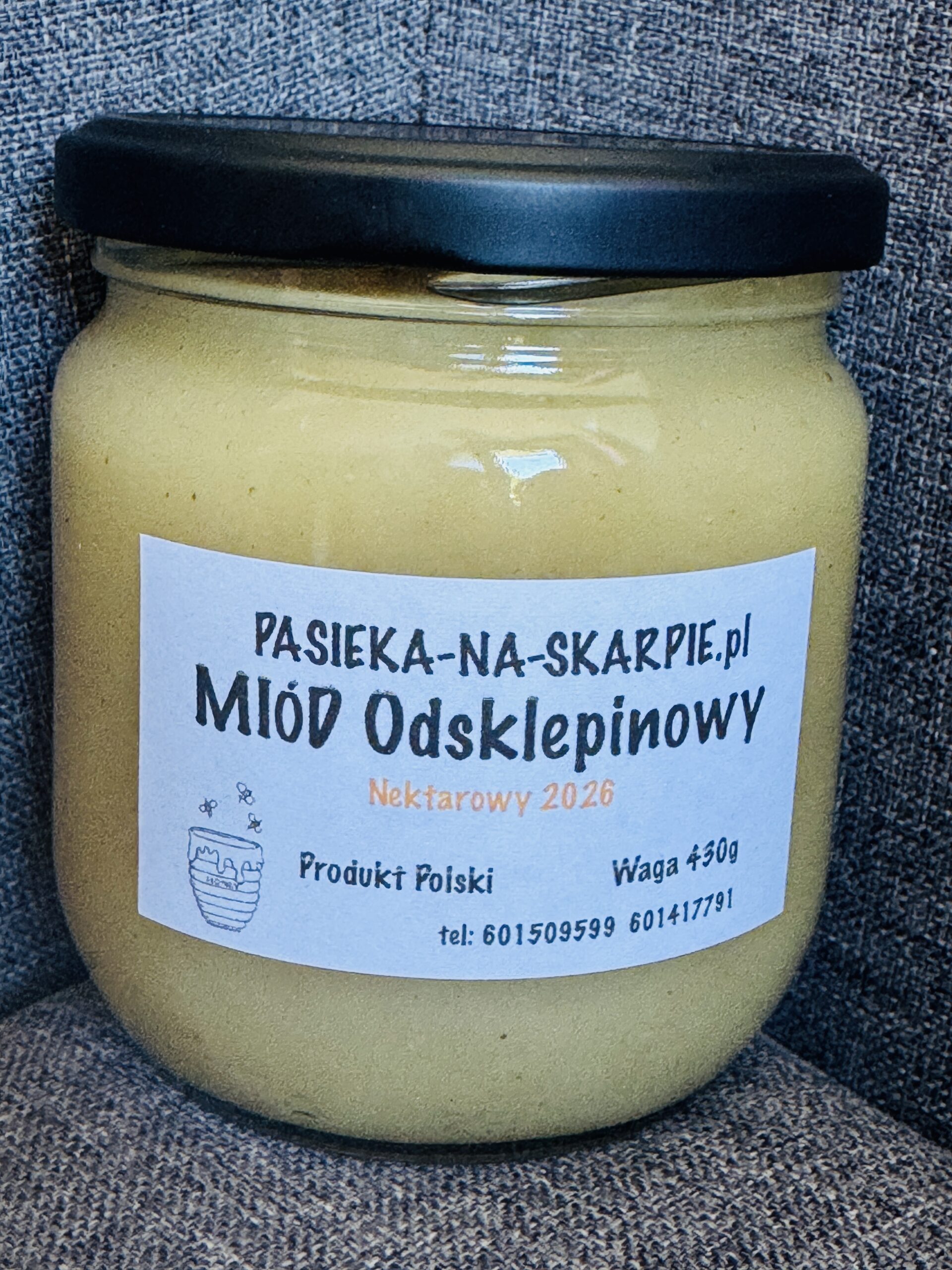 Miód odsklepinowy Pasieka-Na-Skarpie.pl