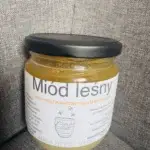 Miód leśny Pasieka Na Skarpie – naturalny miód z nektaru i spadzi leśnej 430 ml