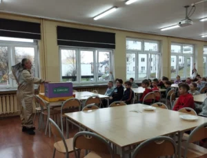 Zdjęcie ze szkolenia w szkole nr. 21 w Gorzowie 1 Pasieka Na Skarpie