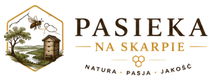 Logo Pasieki Na Skarpie – wersja pozioma