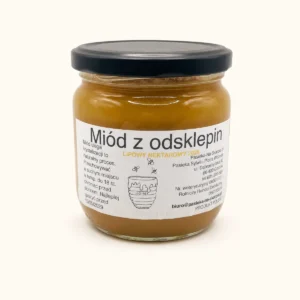Miód odsklepinowy lipowy 430 g – Pasieka Na Skarpie