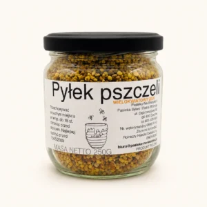 Pyłek pszczeli 250 g – naturalny pyłek kwiatowy – Pasieka Na Skarpie